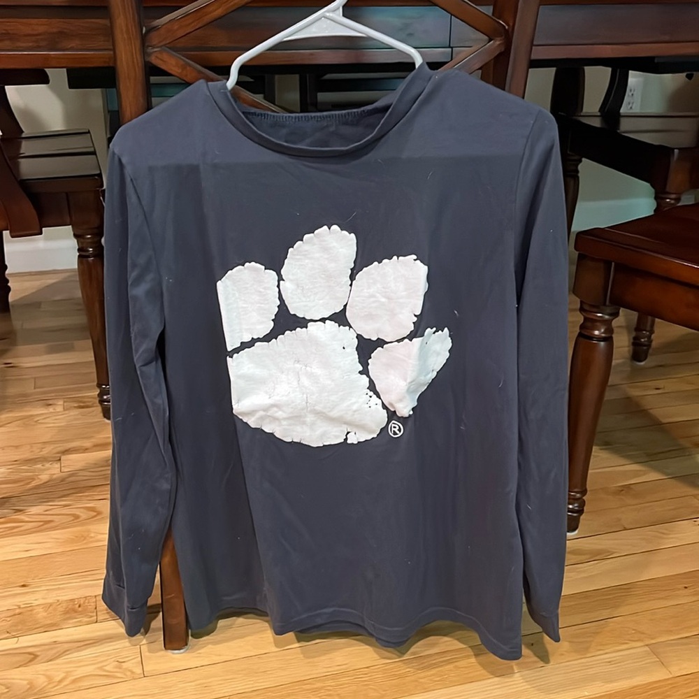 Long sleeve paw print shirt
